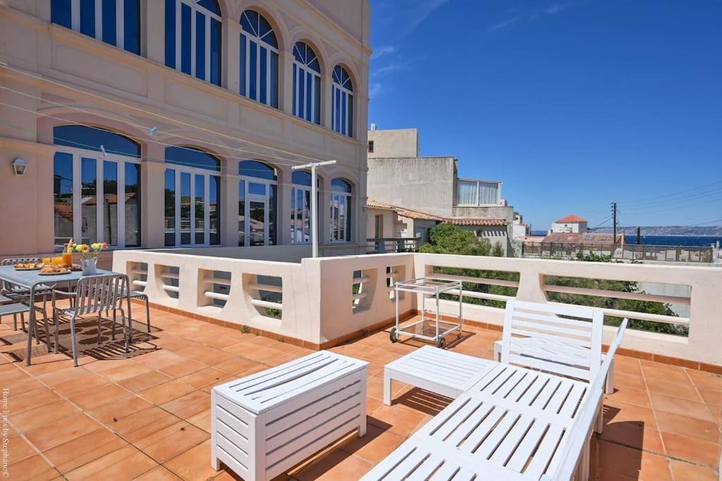 Villa Emma Au Coeur De Malmousque Marseille Exterior photo